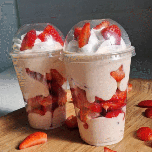 Strawberries with Cream